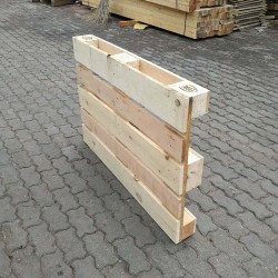 黄岛托盘厂家 实木出口代理熏蒸 仓库常用吨包木垫板