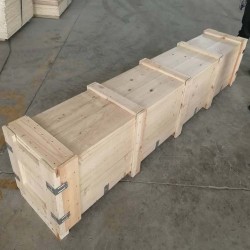 黄岛免熏蒸木箱厂家 航空运输出口免熏蒸木包装箱货运