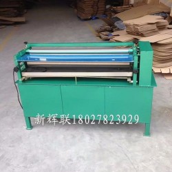 大中小型立式裱纸胶水机_纸箱彩面上胶机_纸板白胶涂胶机