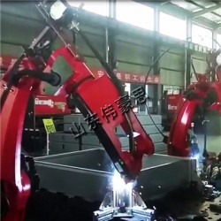 双工位自动机械手焊接机 全自动车架焊接机器人