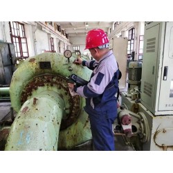 广州市安普第三方检测机构对某水力发电机组的钢焊缝超声波检测