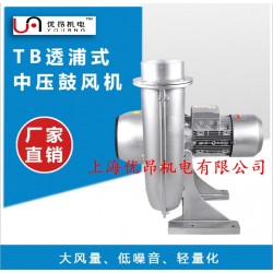 吹袋机淋膜机专用透浦式中压风机TB-125