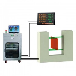 那曲定制测宽仪 钢板测宽仪布局中厚板智能检测 蓝鹏厂家