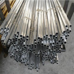 6063-T6小口径薄壁铝管 进口6063平直铝棒批发