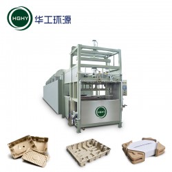 华工环源小型废纸工业品包装生产线 半自动液压工包设备工包机械