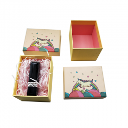 现货礼盒ins口红包装盒 创意精美天地盖精美礼盒定制LOGO