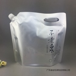 康迪包装 厂家定制5L饮水袋果汁袋 吸嘴蝴蝶阀镀铝复合材质