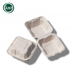 一次性餐盒纸浆碗 外卖便当盒打包 沙拉盒环保餐盒 可降解餐具