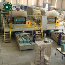 广州工厂供应纸浆模塑果托盘机 纸浆蛋托生产设备
