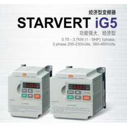 LS变频器SV037IG5-4 3相380V3.7KW现货