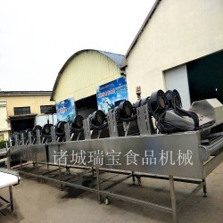 宠物食品加工设备 软包装袋风干机 FG-6000型沥水机