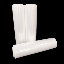 pe缠绕膜拉伸膜 透明 宽50cm 托盘打包膜工业薄膜