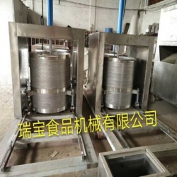 自动出料压榨机 瑞宝 单桶压榨机 YZ-30型糯米酒压榨机