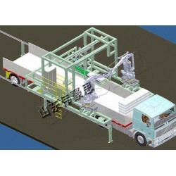 豆粕装车机系统 机器人自动装车机
