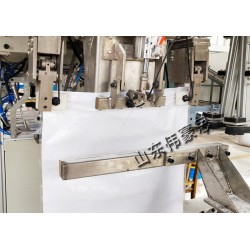 机械手码垛机报价 矿粉智能包装码垛线