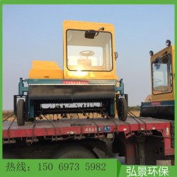 鸡场自走式堆肥发酵翻堆机-鸡粪变废为宝