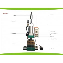汽车坐垫商标logo烙印机 标识号码烫印机