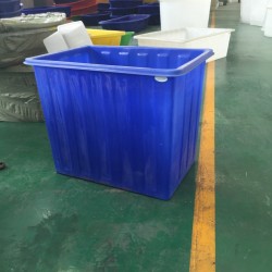 滚塑印染周转箱1100L塑料长方箱牛津箱印染箱养鱼箱