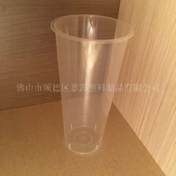 广东700ml高透明奶茶杯订做