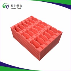 来图定做防震隔热高密度红色epe珍珠棉