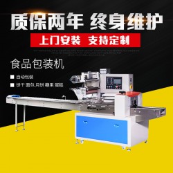 威化饼干包装机 面包饼干独立包装机 休闲饼干食品包装机械设备