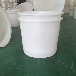 300L食品*水产养殖塑料圆桶 PE塑料孵化桶 无毒无味