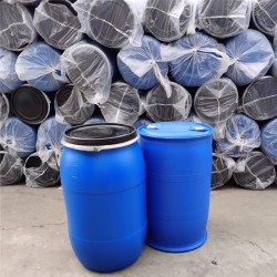 200公斤化工塑料桶200升卡子桶大口抱箍桶厂家