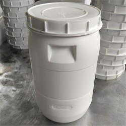 明德40L塑料桶pe圆桶40升染料桶40公斤化工塑料桶