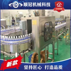 张家港顺冠CGF-24瓶装水三合一灌装机 小瓶矿泉水灌装设备