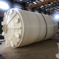 广州市50吨塑料水塔储水罐卧式锥形水桶50立方