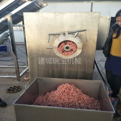 食品厂专用绞肉机 瑞宝冻板绞肉机 JR-120D型粉条绞切机
