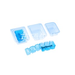 源头厂家定做PETG医疗器械包装盒 透明无菌塑料托盘