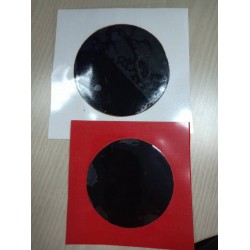 传统膏药布 手工黑膏药底布 红色棉布复合牛皮纸防渗棉布