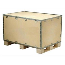 长期定制出售钢带箱 钢边箱 镀锌钢带箱 质量好 价格低