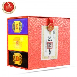 定制茶叶礼品盒方形大号礼物盒红色特硬纸盒