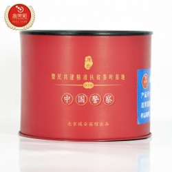 厂家定制圆形胶印茶叶罐马口铁盒密封罐食品包装铁盒镀锡铁盒铁罐