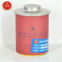 马口铁盒铁罐定制茶叶罐圆形定制胶印茶叶罐食品铁盒包装生产厂家