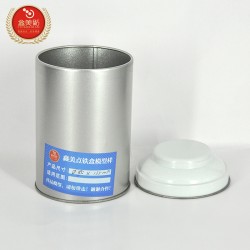 厂家定制马口铁盒收纳茶叶磨砂铁马口铁罐食品包装圆形铁盒茶叶罐