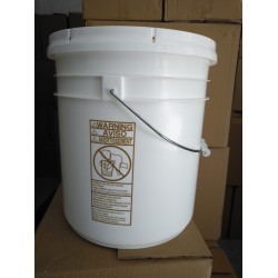 5GAL美式塑料直桶，中空玻璃胶桶，打胶机专用桶