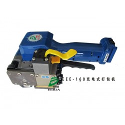 平洲充电式PET打包机,佛山​钢铁工业手提式PET带捆包机，