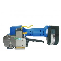 平洲手提式电动PET带打包机，佛山PET塑料带捆包机 ，