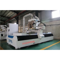 经济款双主轴加排钻包数控开料机/定制柜体开料机