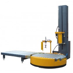 缠绕机出售；全自动在线式缠绕膜机 自动上断膜缠绕机