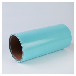 蓝色格拉辛离型纸 单硅 防潮 防粘 免费打样 厂家直销