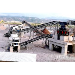大理石破碎生产线设备配置方案_碎出建筑砂石Y8