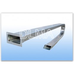 供应DLMA-JR-2型矩形金属软管