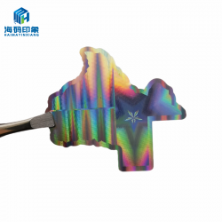 激光洗铝防伪标签