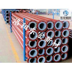 江西赣州钢衬PO管厂家，化工回水管钢衬PO管