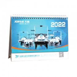 印刷专版台历2023企业周历制作广告月历设计印刷艺术纸台历