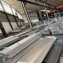 5454环保防锈铝排产品零售、A5052氧化光面铝扁条